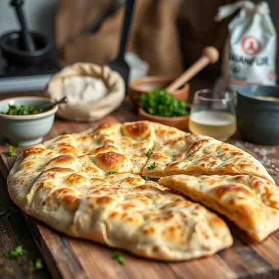 Bake Noon Barbari - Persian Flatbread Recipe